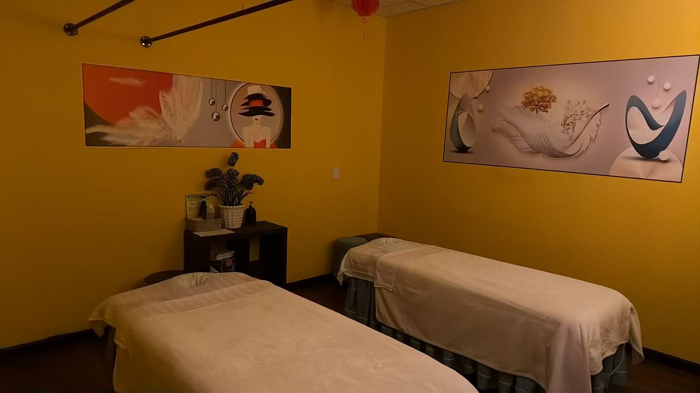 Couples massage room