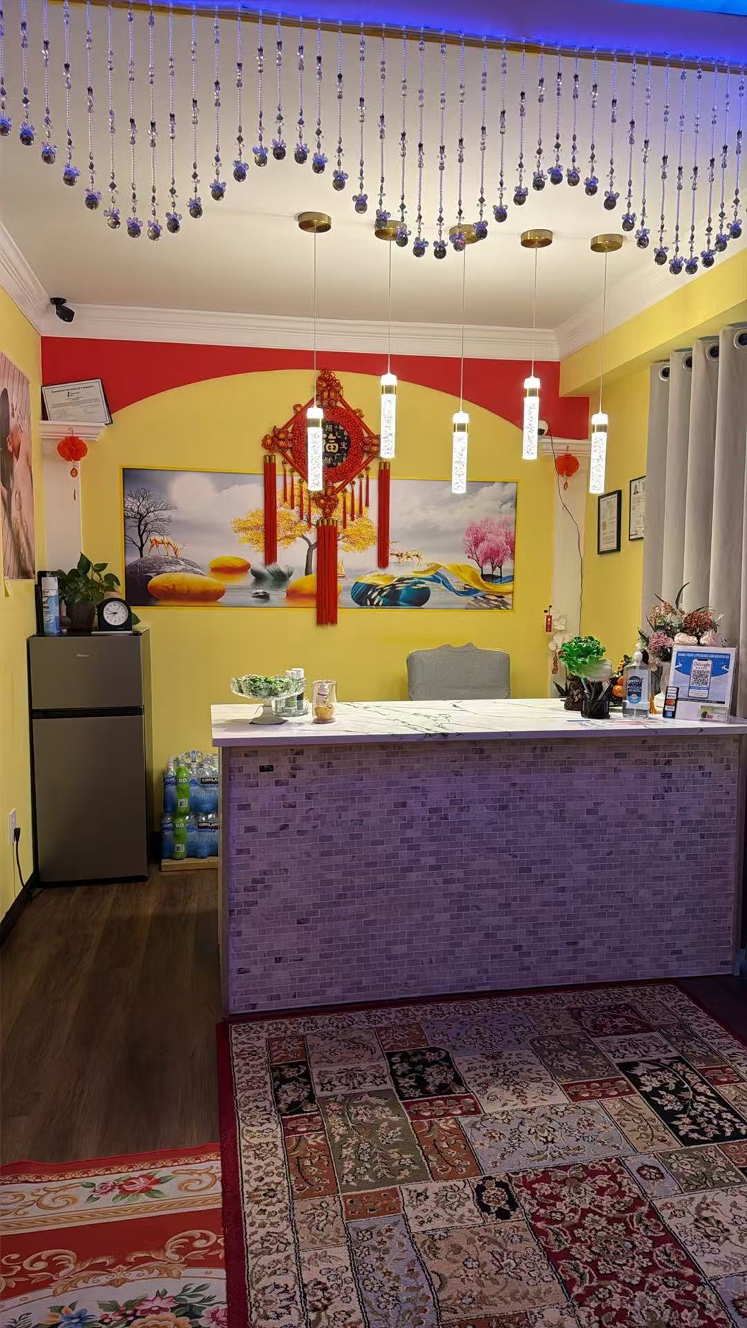 Spa reception